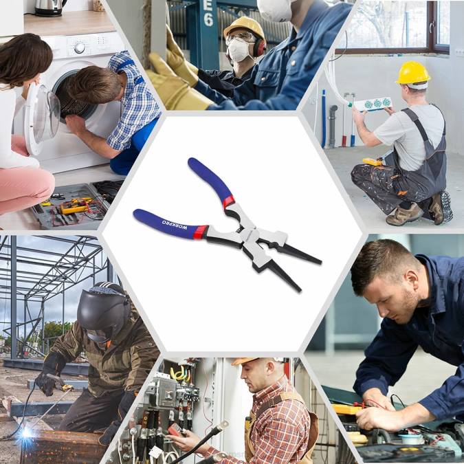 Нова WORKPRO клешта за заваривање, мултифункционална клешта за заваривање цр-в челика оруђе 220074
