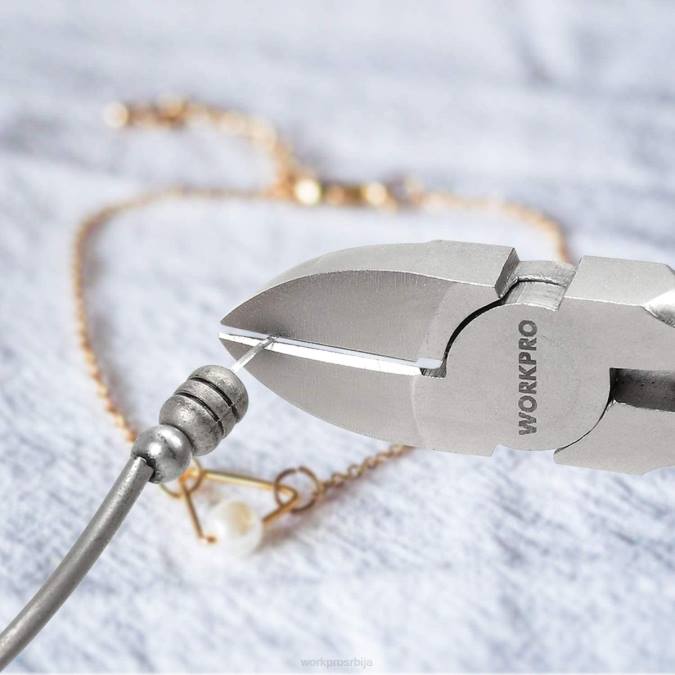 корисним WORKPRO Сет клешта за накит од 7 комада са торбицом за лако ношење оруђе 220078