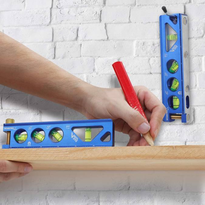 корисним WORKPRO конструкција торпеда од алуминијумске легуре 6-1/2 инча оруђе 2200110