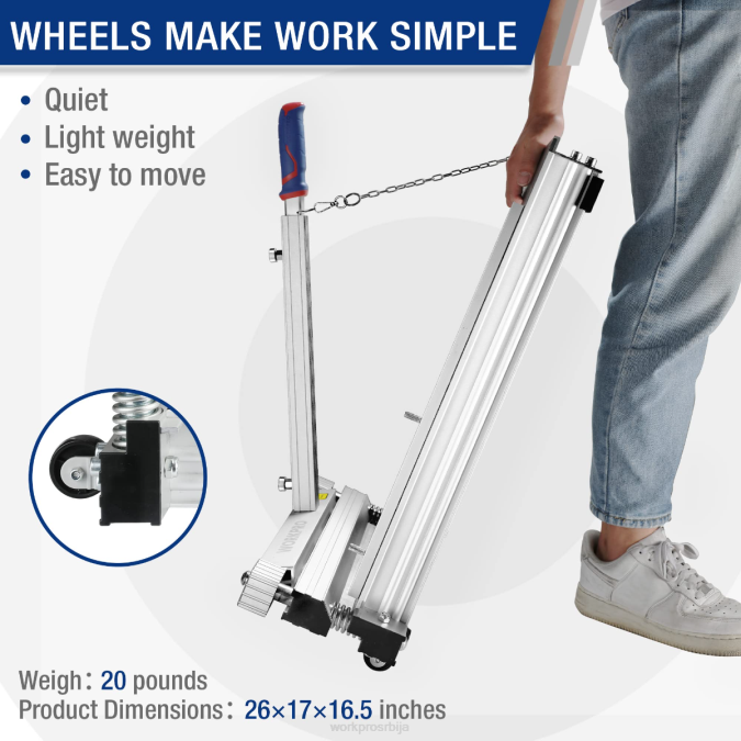 корисним WORKPRO резач ламинатних винилних подова оруђе 2200159