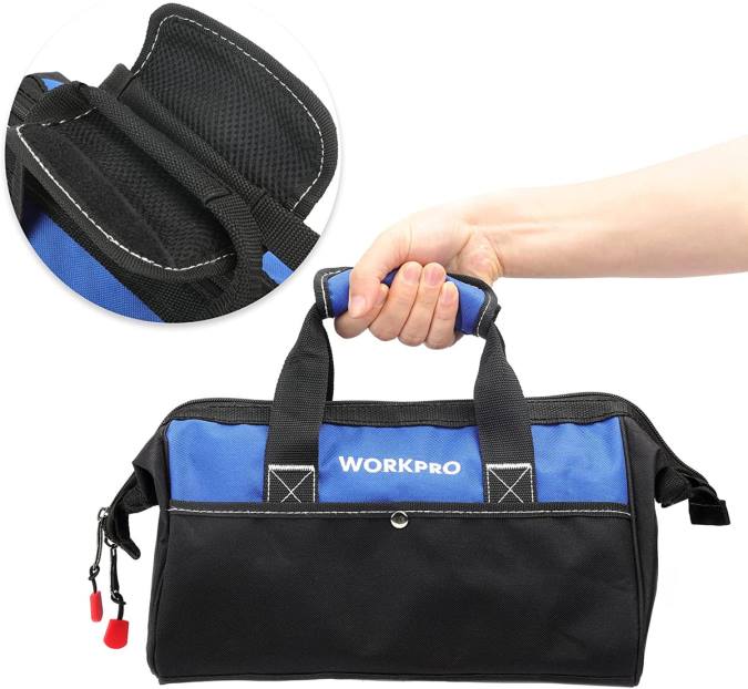 корисним WORKPRO Торба за алат ширине 13 инча за уста складиште 220028